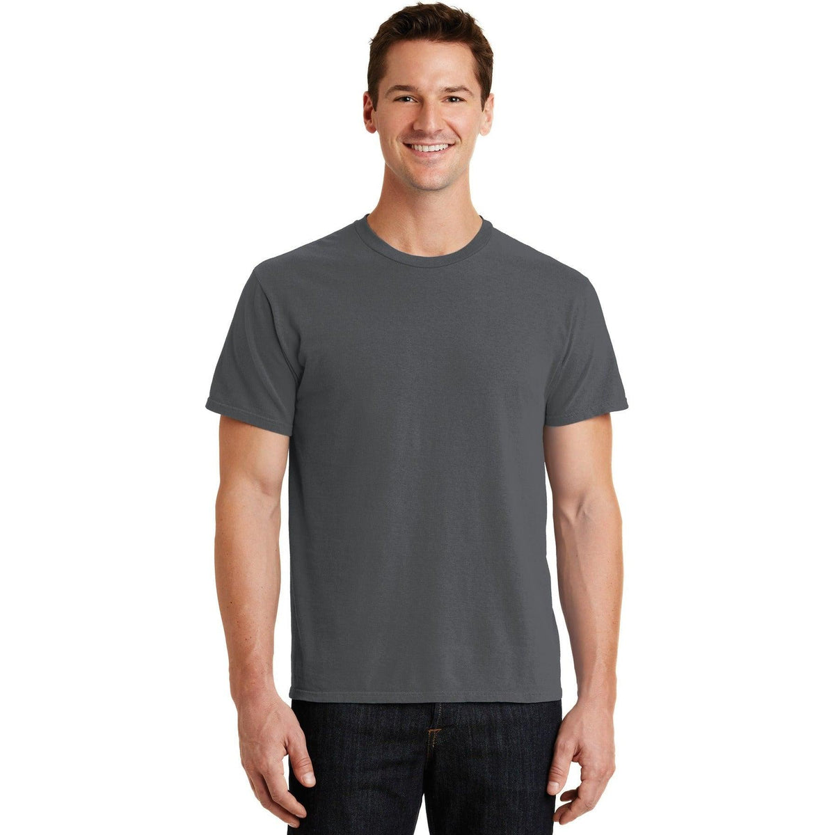 no-logo Port & Company Pigment-Dyed Tee-Polos-Port & Company-Thread Logic