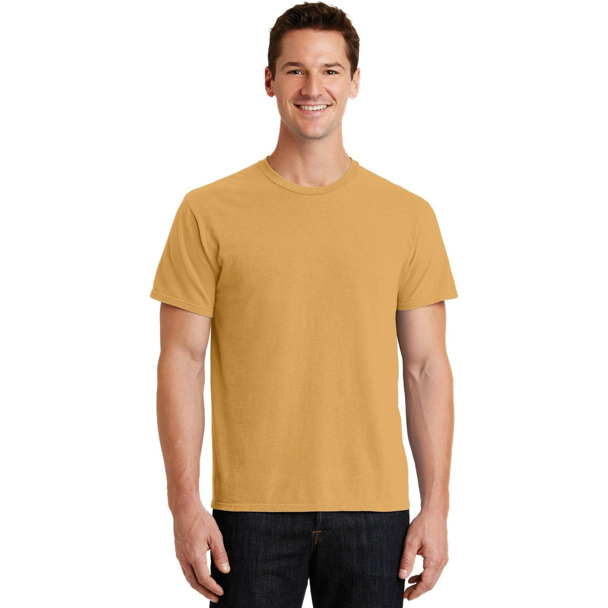 no-logo Port & Company Pigment-Dyed Tee-Polos-Port & Company-Thread Logic