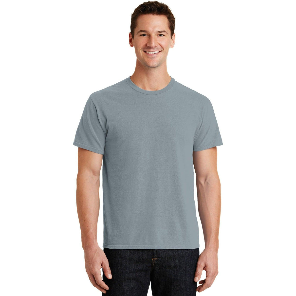 no-logo Port & Company Pigment-Dyed Tee-Polos-Port & Company-Thread Logic