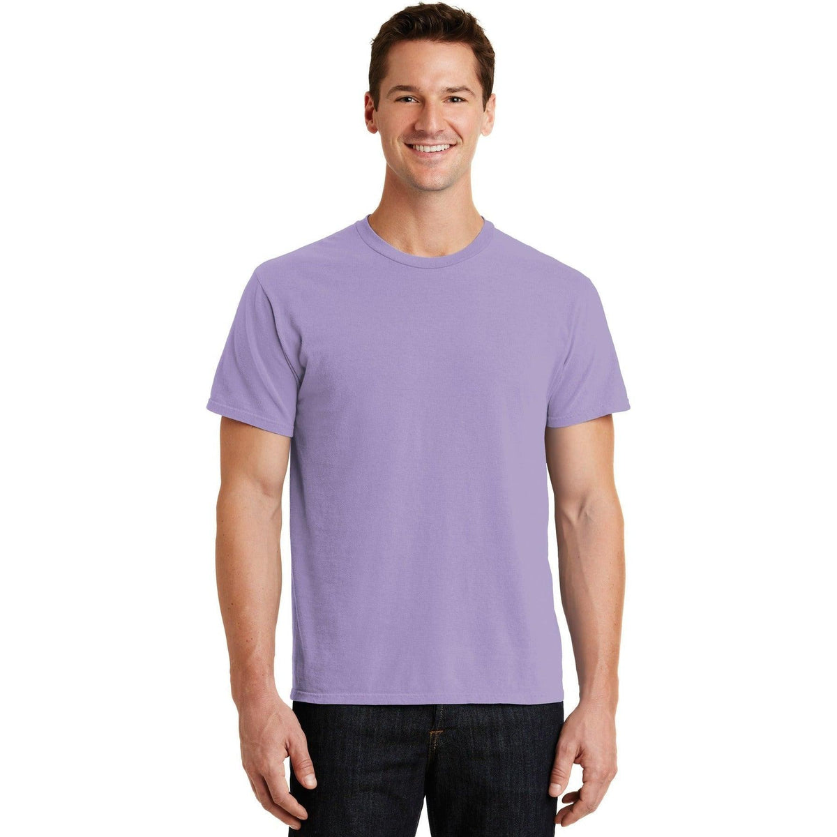 no-logo Port & Company Pigment-Dyed Tee-Polos-Port & Company-Thread Logic