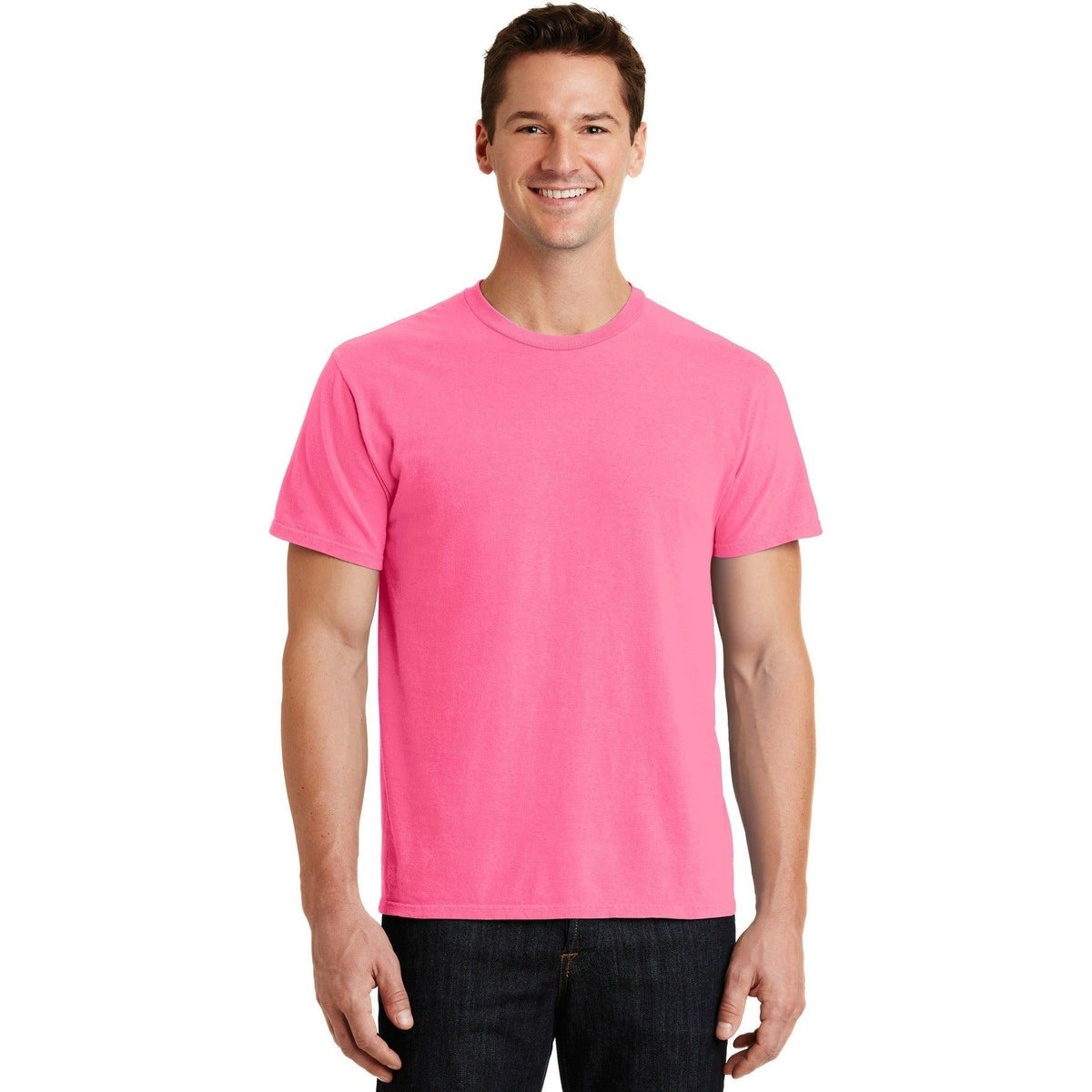 no-logo Port & Company Pigment-Dyed Tee-Polos-Port & Company-Thread Logic