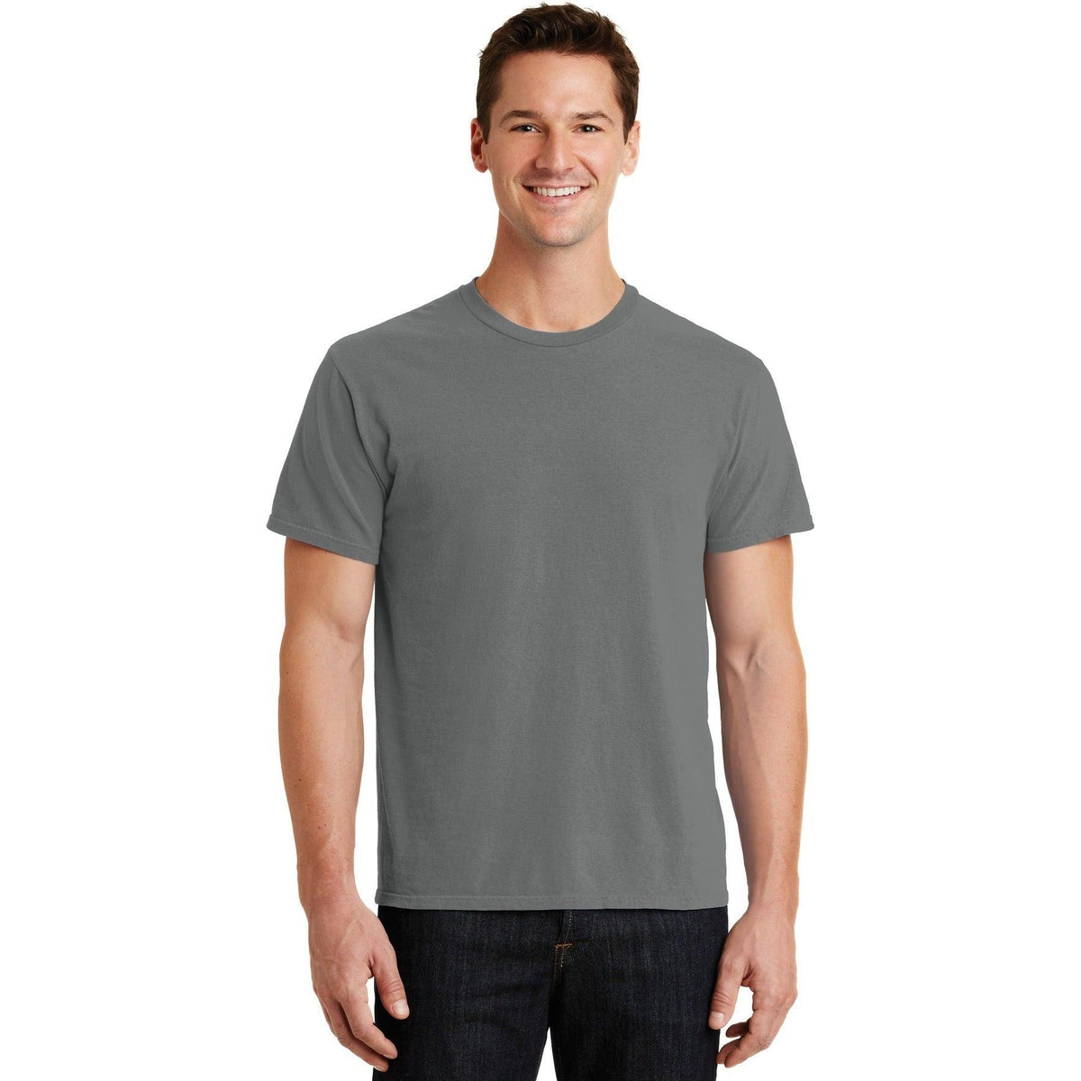 no-logo Port & Company Pigment-Dyed Tee-Polos-Port & Company-Thread Logic