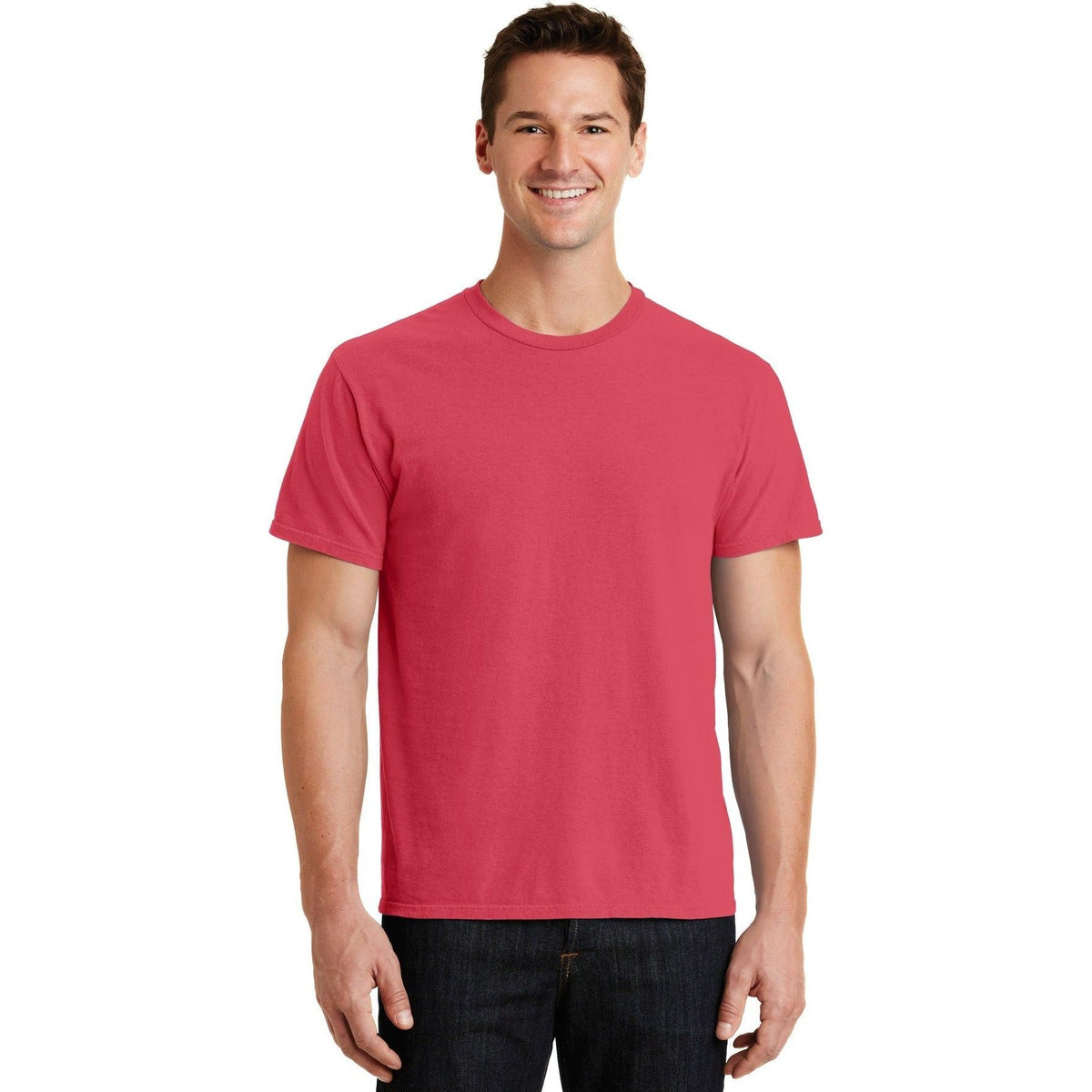 no-logo Port & Company Pigment-Dyed Tee-Polos-Port & Company-Thread Logic