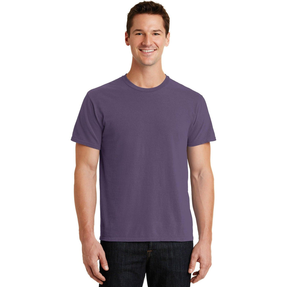 no-logo Port & Company Pigment-Dyed Tee-Polos-Port & Company-Thread Logic