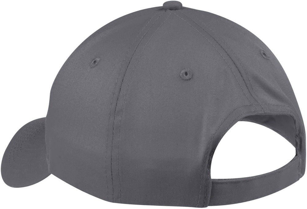 no-logo Port & Company Six-Panel Twill Cap-Regular-Port & Company-Thread Logic 