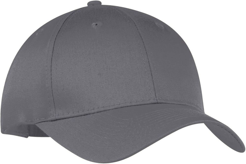 no-logo Port & Company Six-Panel Twill Cap-Regular-Port & Company-Thread Logic 