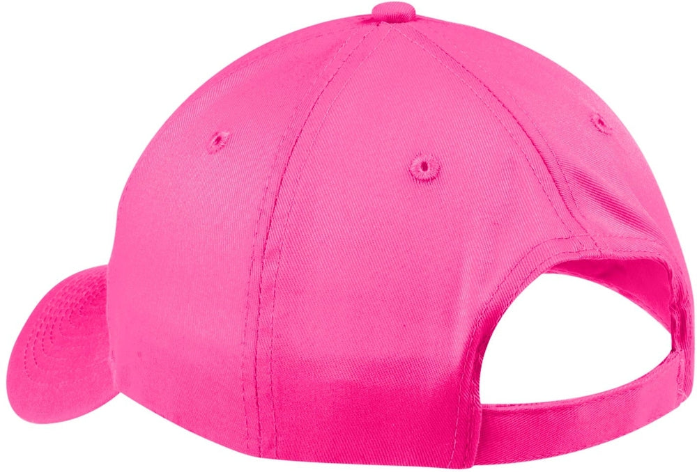 no-logo Port & Company Six-Panel Twill Cap-Regular-Port & Company-Thread Logic 