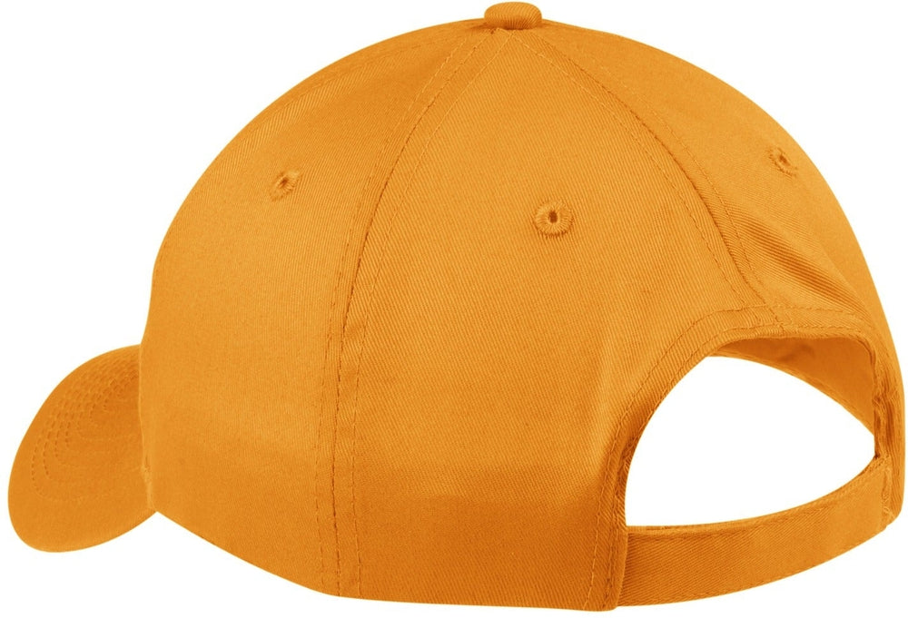 no-logo Port & Company Six-Panel Twill Cap-Regular-Port & Company-Thread Logic 