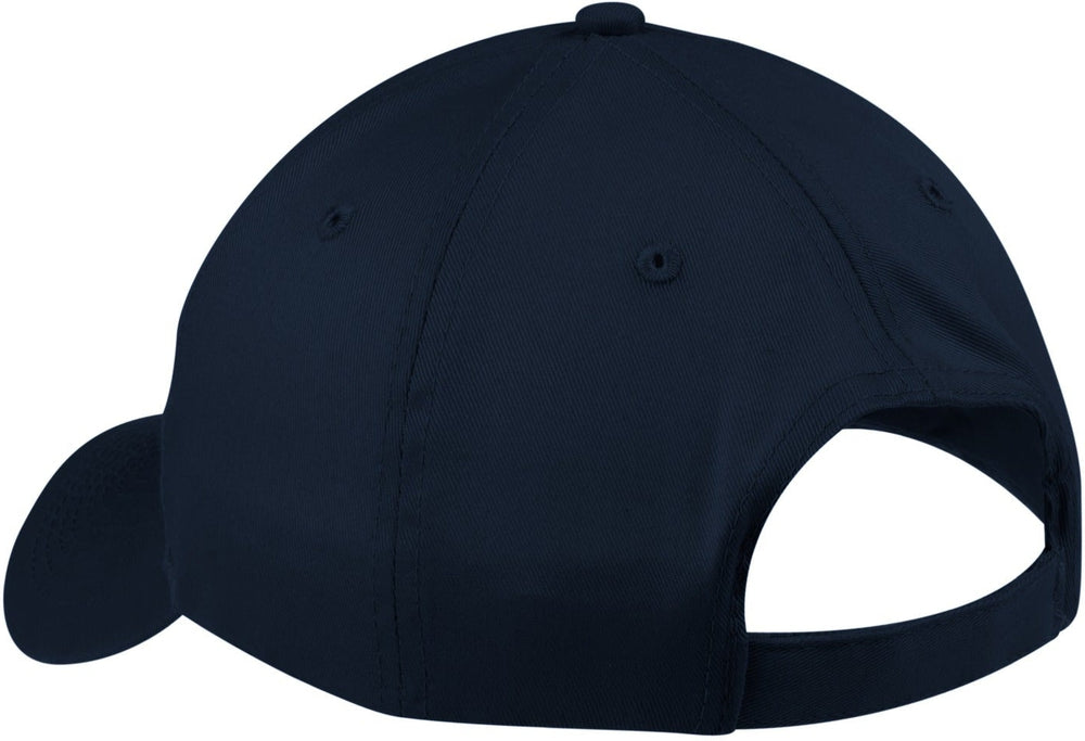 no-logo Port & Company Six-Panel Twill Cap-Regular-Port & Company-Thread Logic 