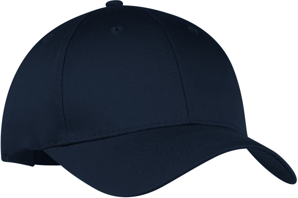 no-logo Port & Company Six-Panel Twill Cap-Regular-Port & Company-Thread Logic 