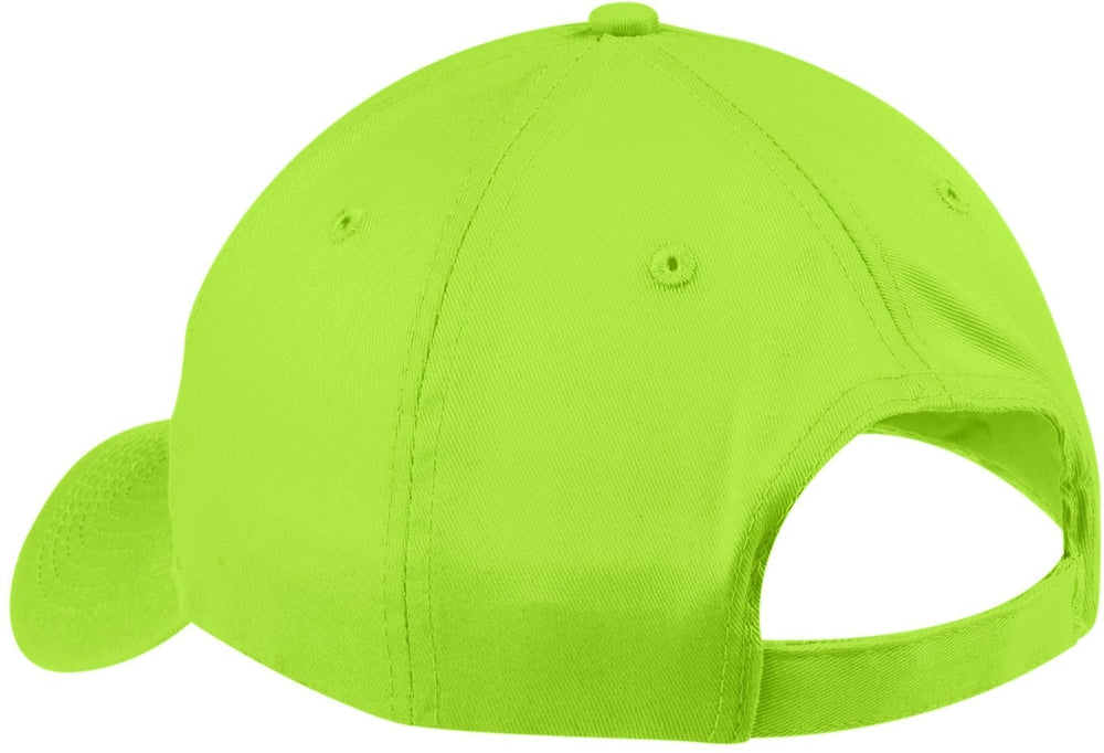 no-logo Port & Company Six-Panel Twill Cap-Regular-Port & Company-Thread Logic 