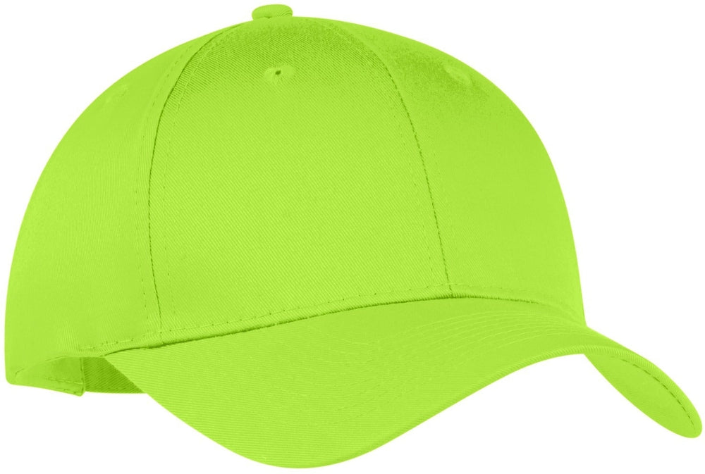 no-logo Port & Company Six-Panel Twill Cap-Regular-Port & Company-Thread Logic 