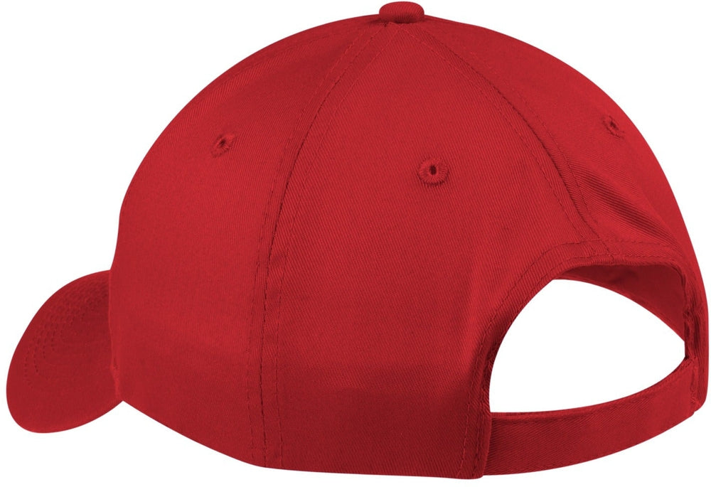 no-logo Port & Company Six-Panel Twill Cap-Regular-Port & Company-Thread Logic 