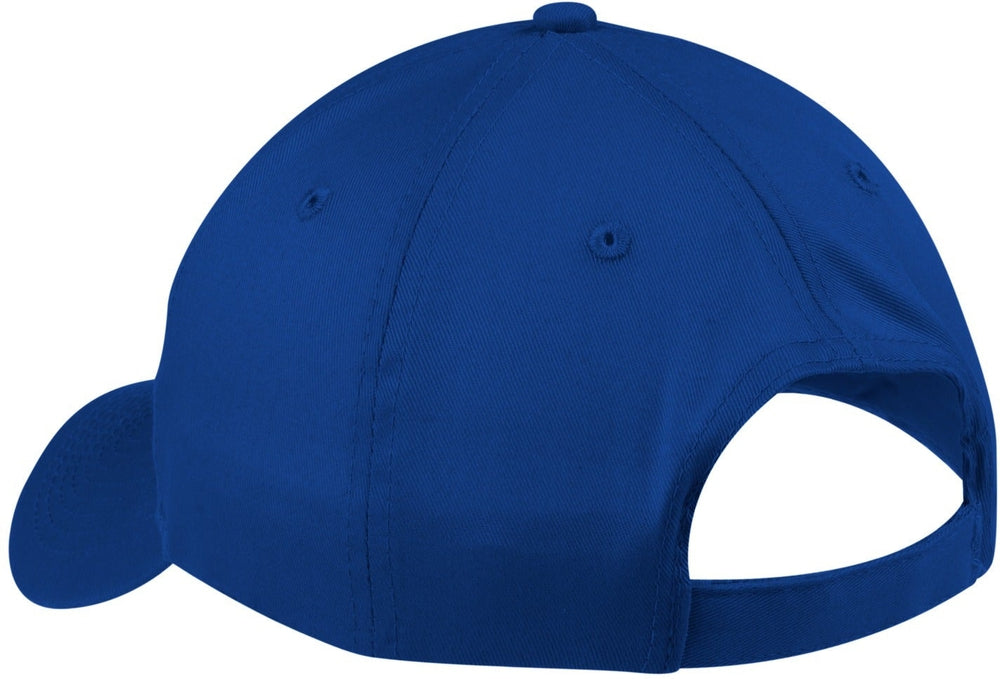 no-logo Port & Company Six-Panel Twill Cap-Regular-Port & Company-Thread Logic 