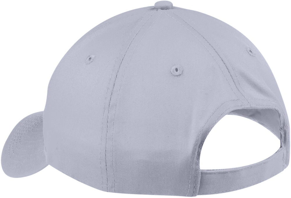 no-logo Port & Company Six-Panel Twill Cap-Regular-Port & Company-Thread Logic 