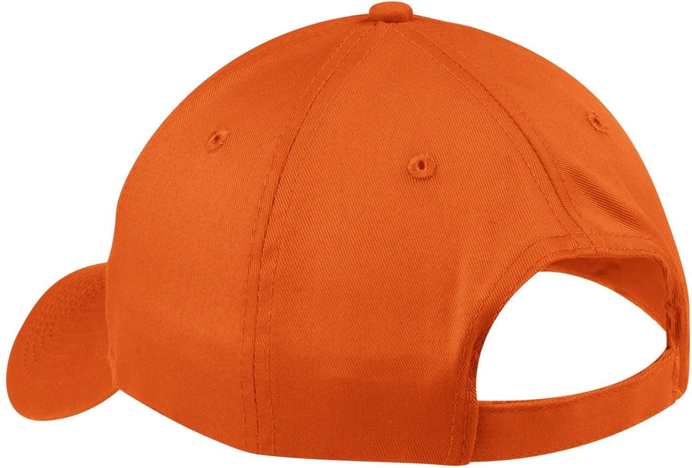 no-logo Port & Company Six-Panel Twill Cap-Regular-Port & Company-Thread Logic 