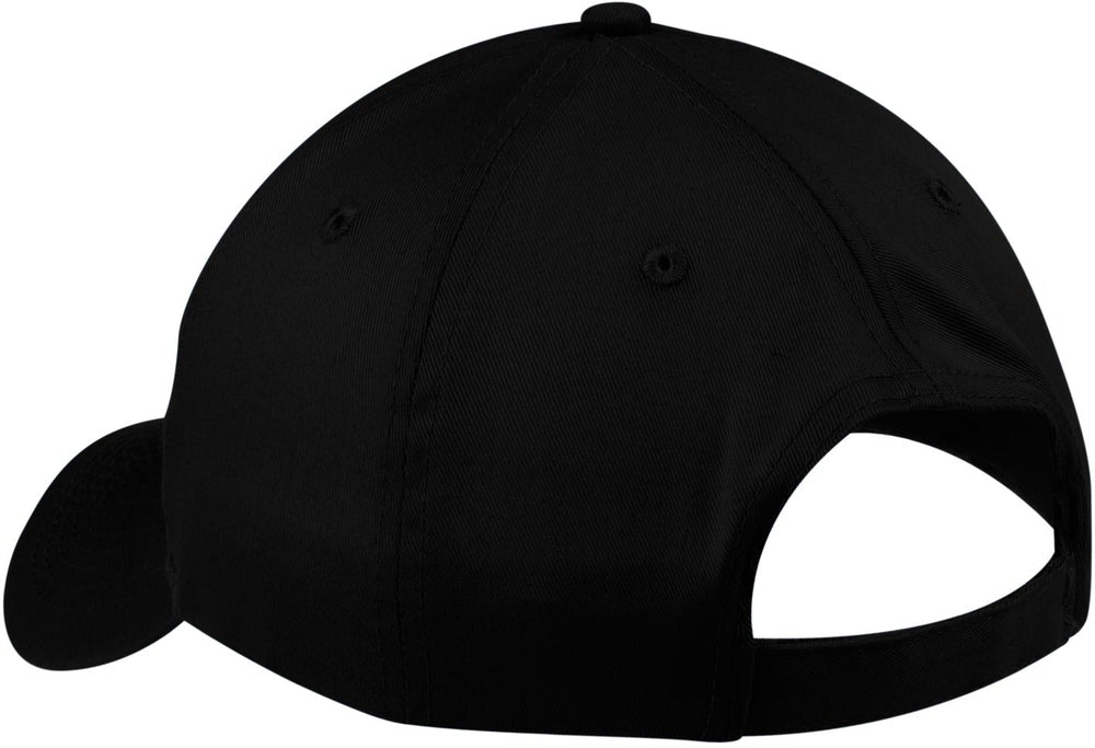 no-logo Port & Company Six-Panel Twill Cap-Regular-Port & Company-Thread Logic 