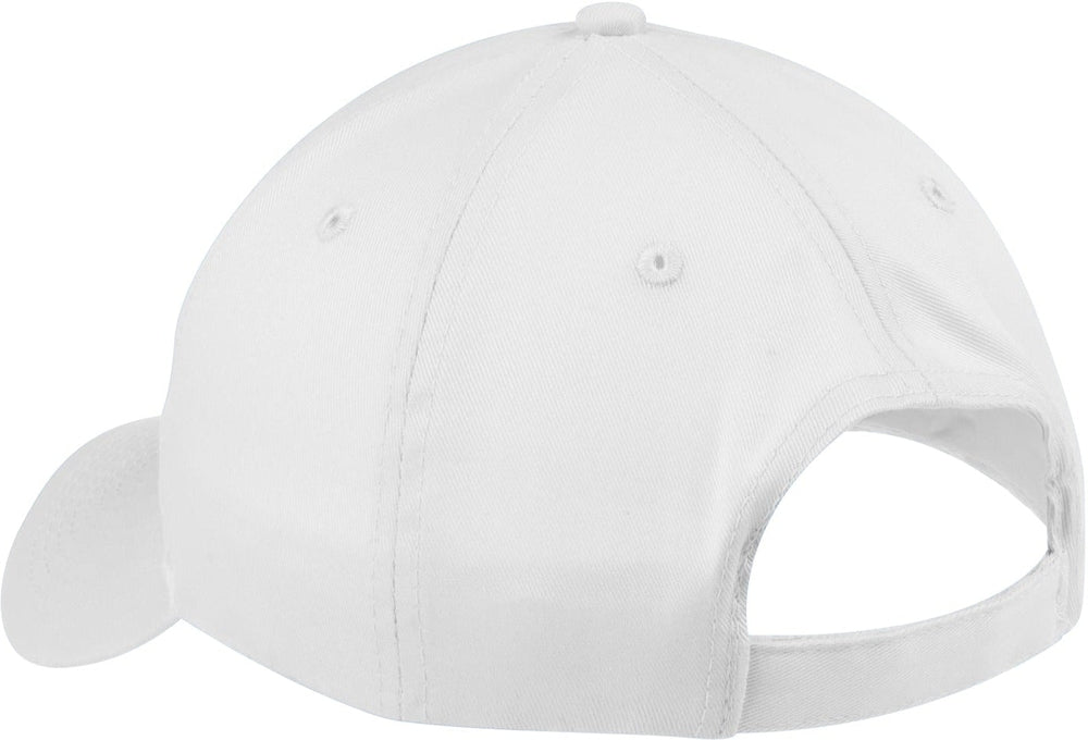 no-logo Port & Company Six-Panel Twill Cap-Regular-Port & Company-Thread Logic 