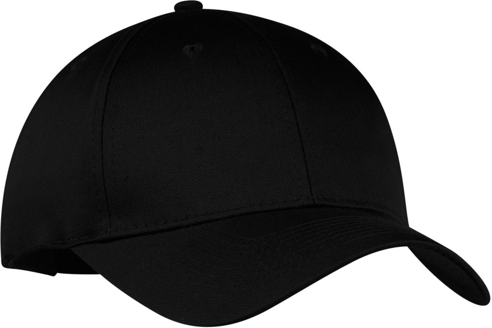 no-logo Port & Company Six-Panel Twill Cap-Regular-Port & Company-Thread Logic 