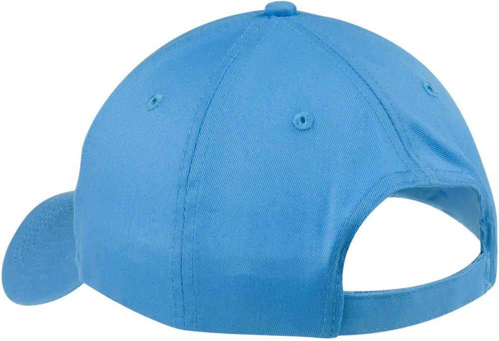 no-logo Port & Company Six-Panel Twill Cap-Regular-Port & Company-Thread Logic 