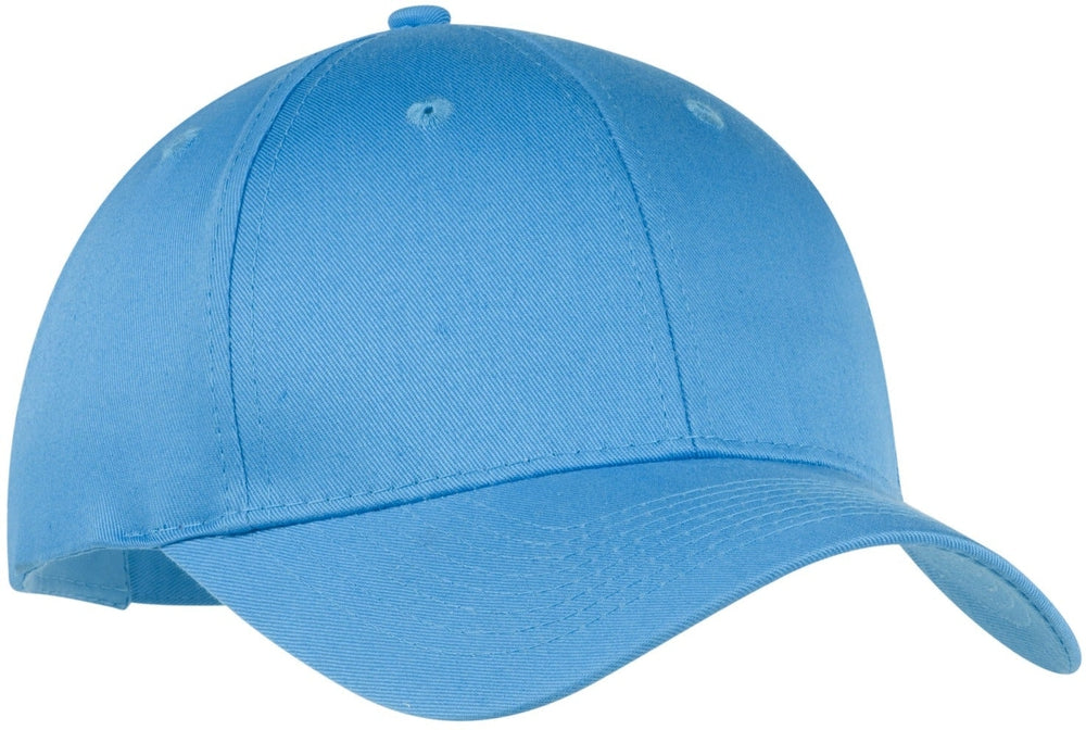 no-logo Port & Company Six-Panel Twill Cap-Regular-Port & Company-Thread Logic 