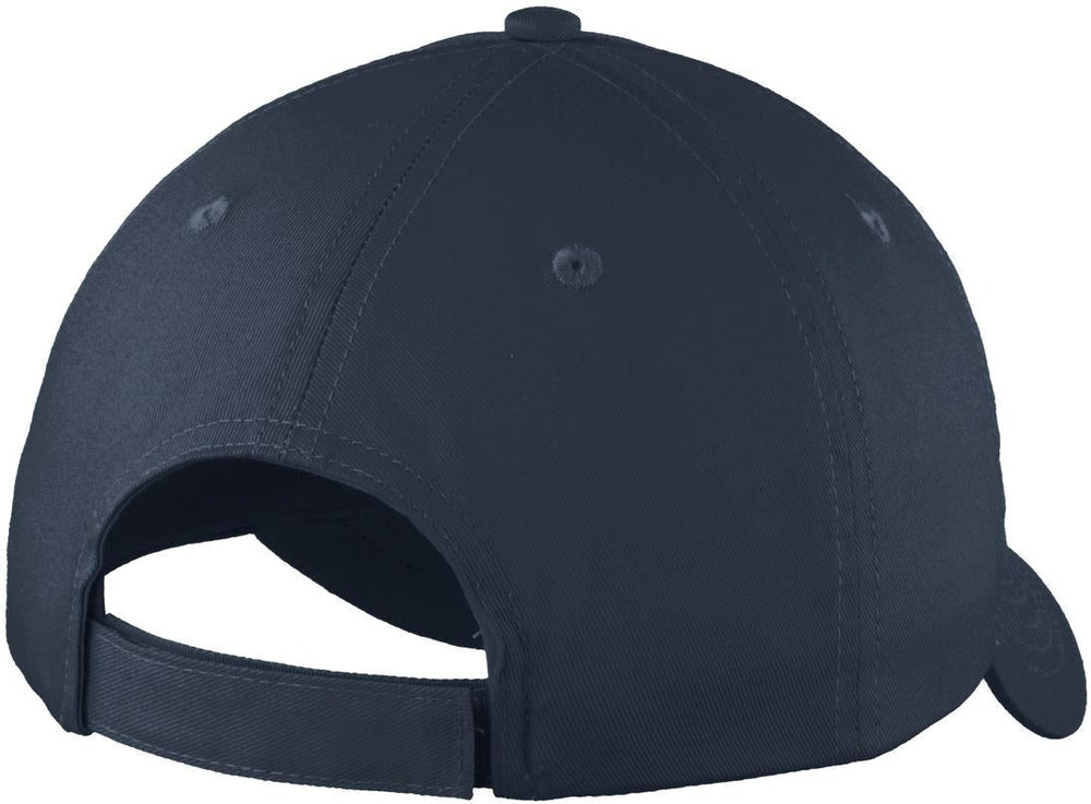 no-logo Port & Company Six-Panel Unstructured Twill Cap-Regular-Port & Company-Thread Logic 