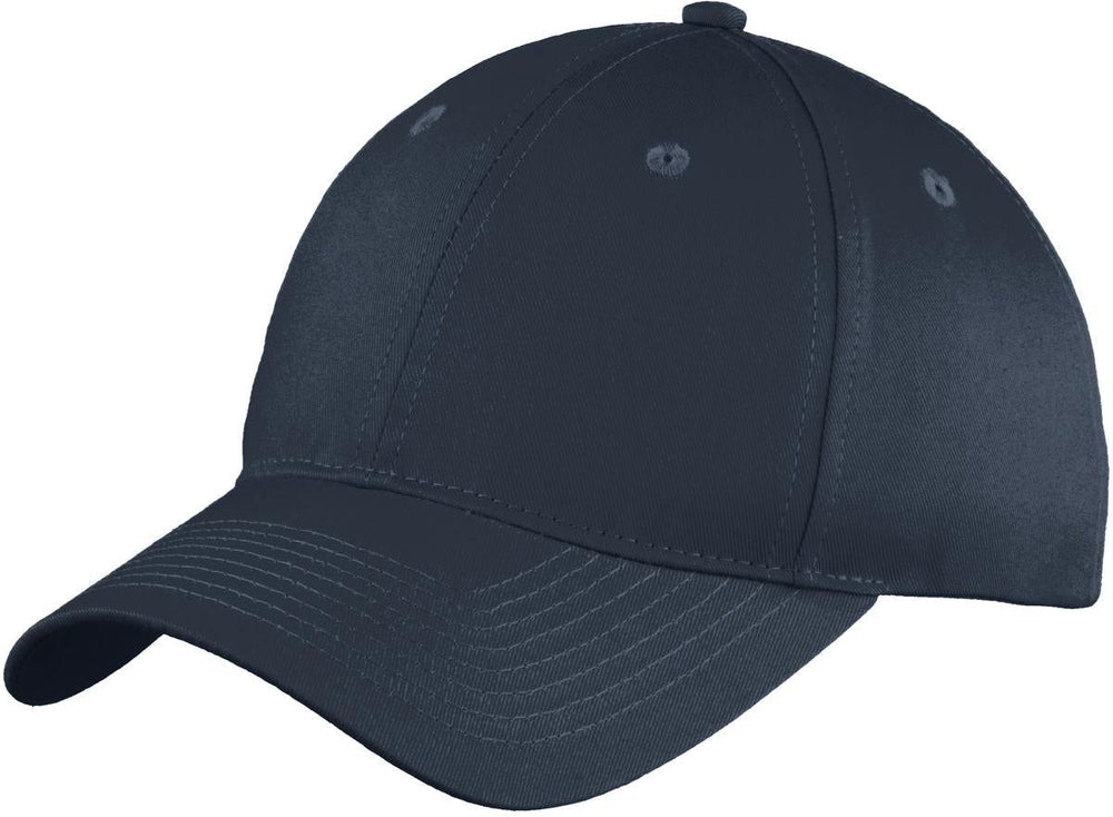 no-logo Port & Company Six-Panel Unstructured Twill Cap-Regular-Port & Company-Thread Logic 
