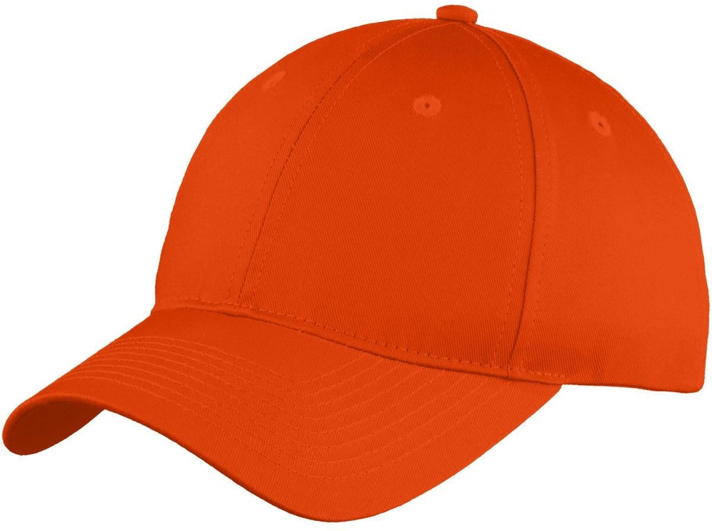 no-logo Port & Company Six-Panel Unstructured Twill Cap-Regular-Port & Company-Thread Logic 