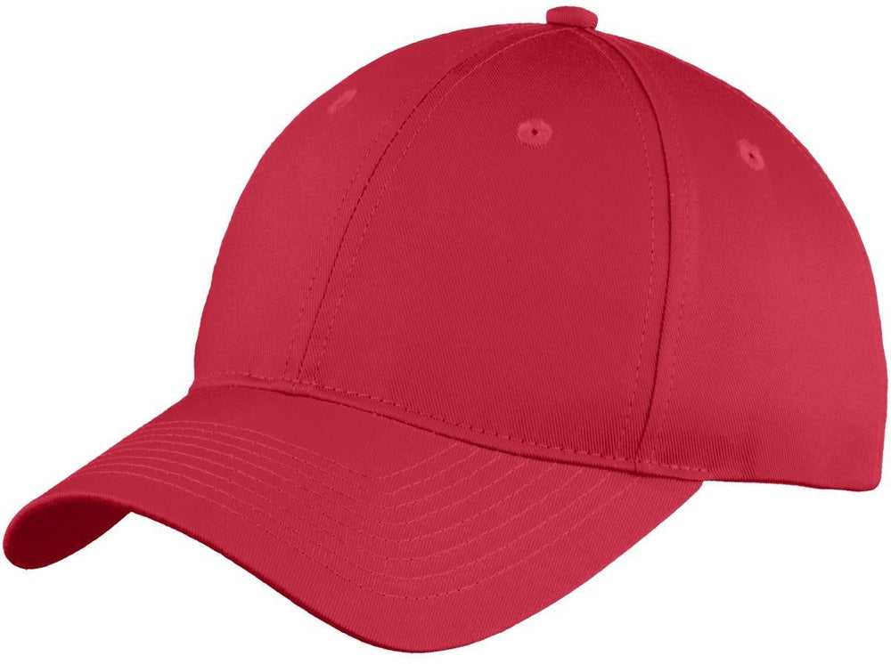 no-logo Port & Company Six-Panel Unstructured Twill Cap-Regular-Port & Company-Thread Logic 
