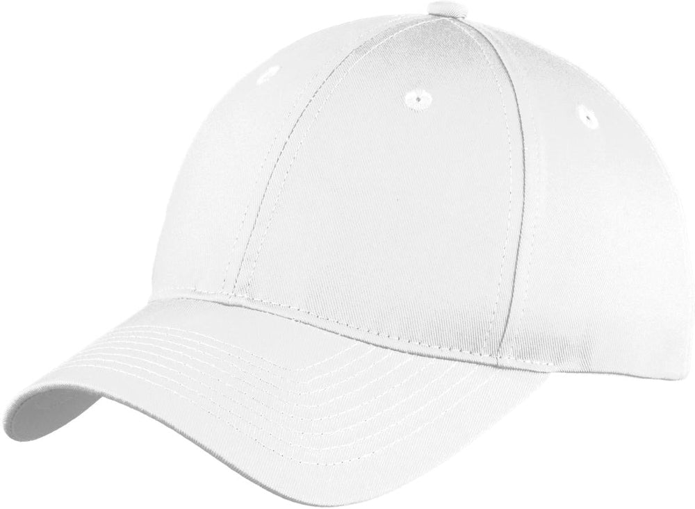 no-logo Port & Company Six-Panel Unstructured Twill Cap-Regular-Port & Company-Thread Logic 