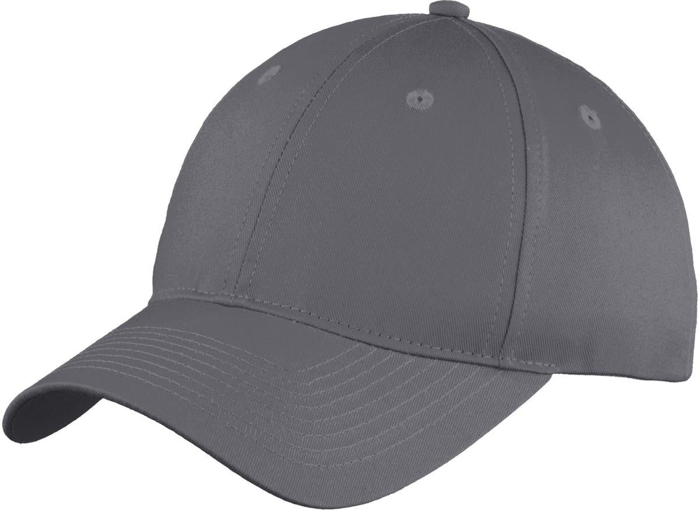 no-logo Port & Company Six-Panel Unstructured Twill Cap-Regular-Port & Company-Thread Logic 