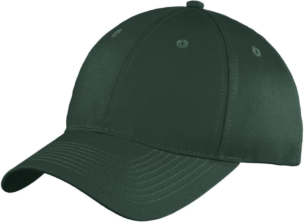 no-logo Port & Company Six-Panel Unstructured Twill Cap-Regular-Port & Company-Thread Logic 