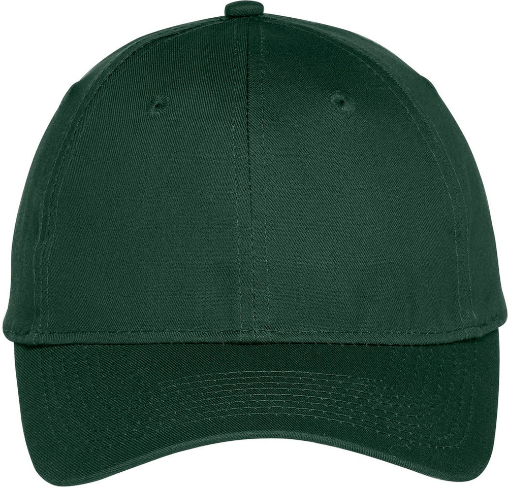 Port & Company Six-Panel Unstructured Twill Cap | Thread Logic