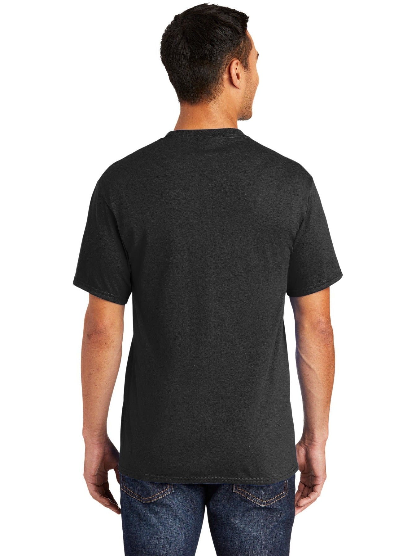 no-logo Port & Company Tall Core Blend Tee-Regular-Port & Company-Thread Logic