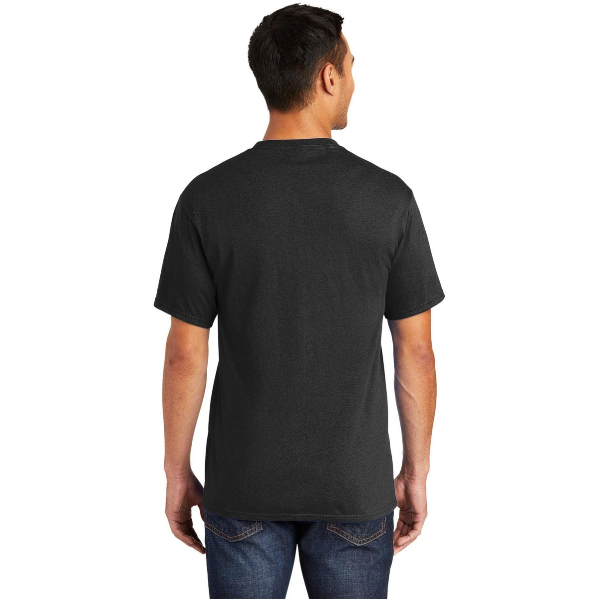no-logo Port & Company Tall Core Blend Tee-Polos-Port & Company-Thread Logic