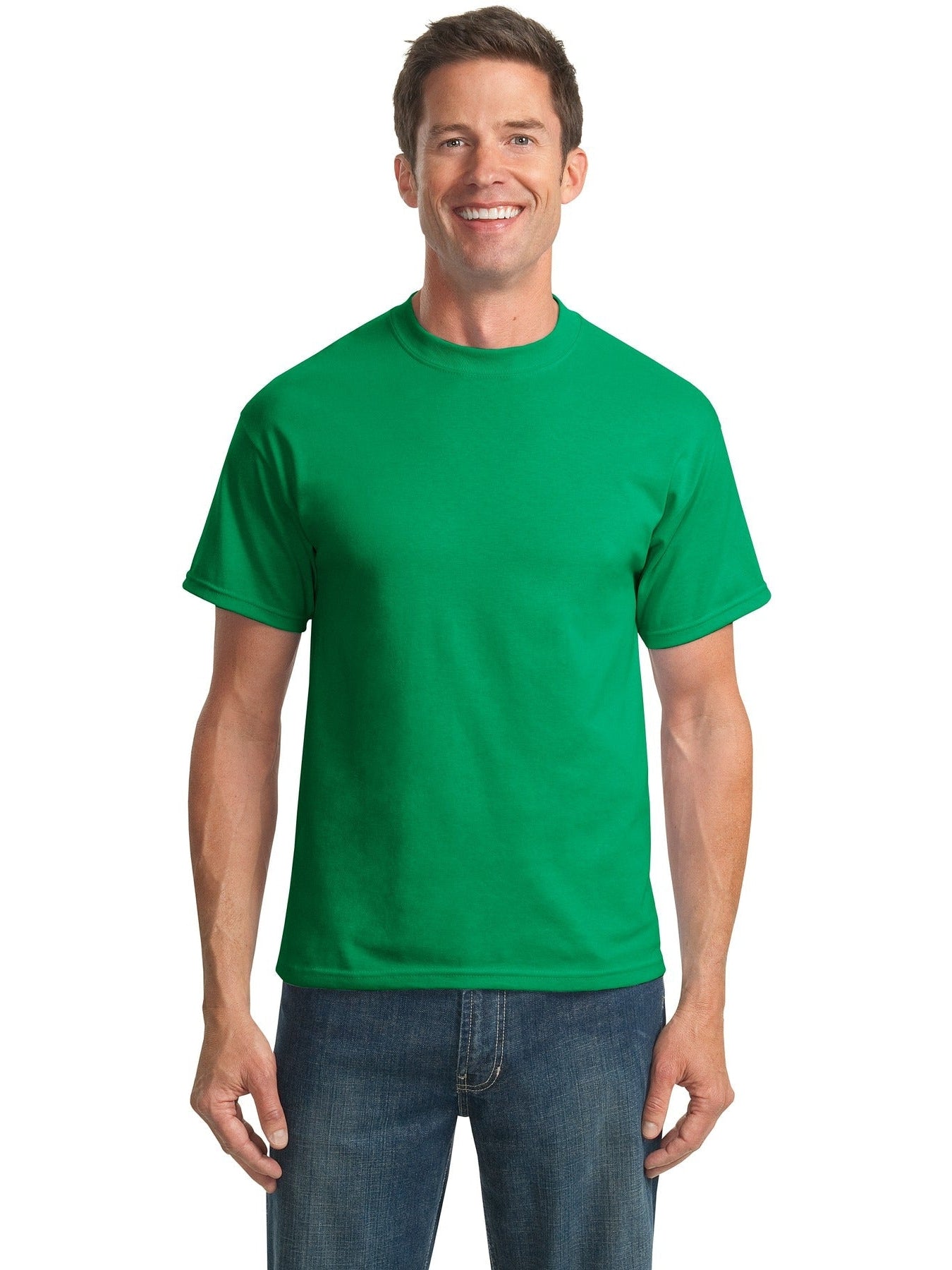 no-logo Port & Company Tall Core Blend Tee-Regular-Port & Company-Thread Logic