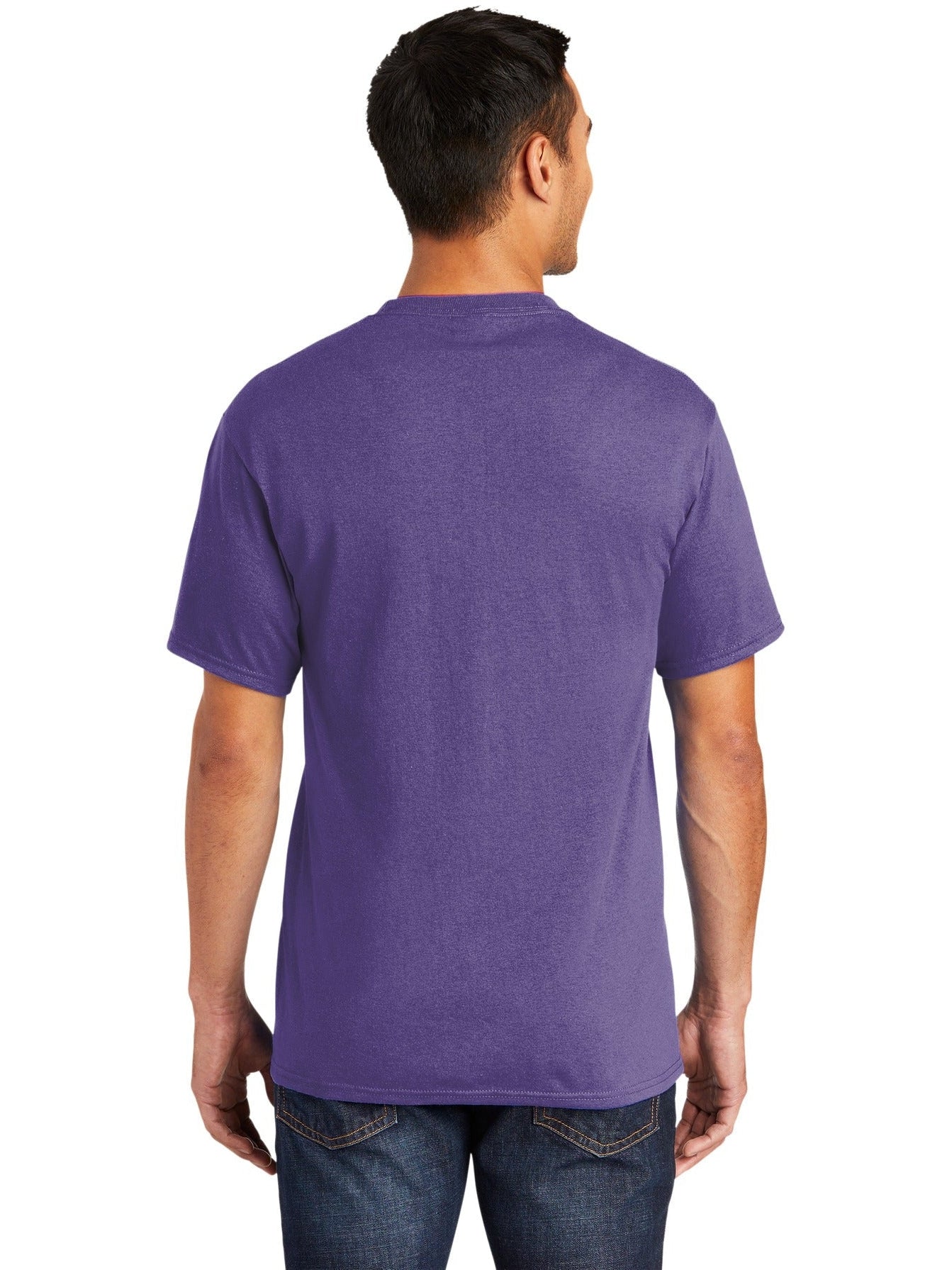 no-logo Port & Company Tall Core Blend Tee-Regular-Port & Company-Thread Logic