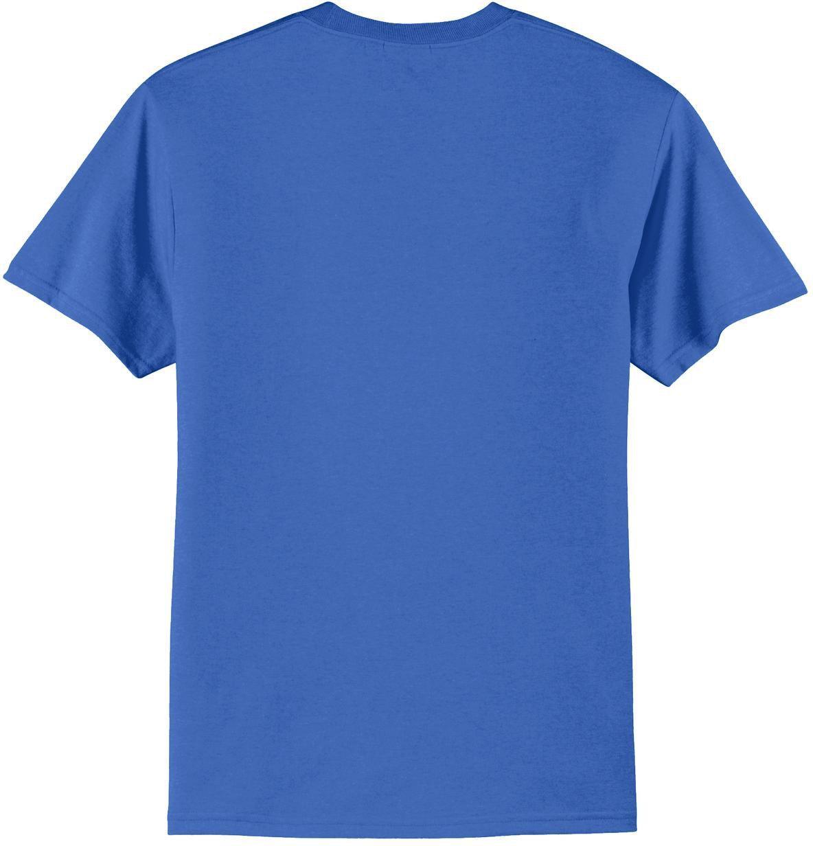 Port & Company PC55T T-Shirt with Custom Embroidery