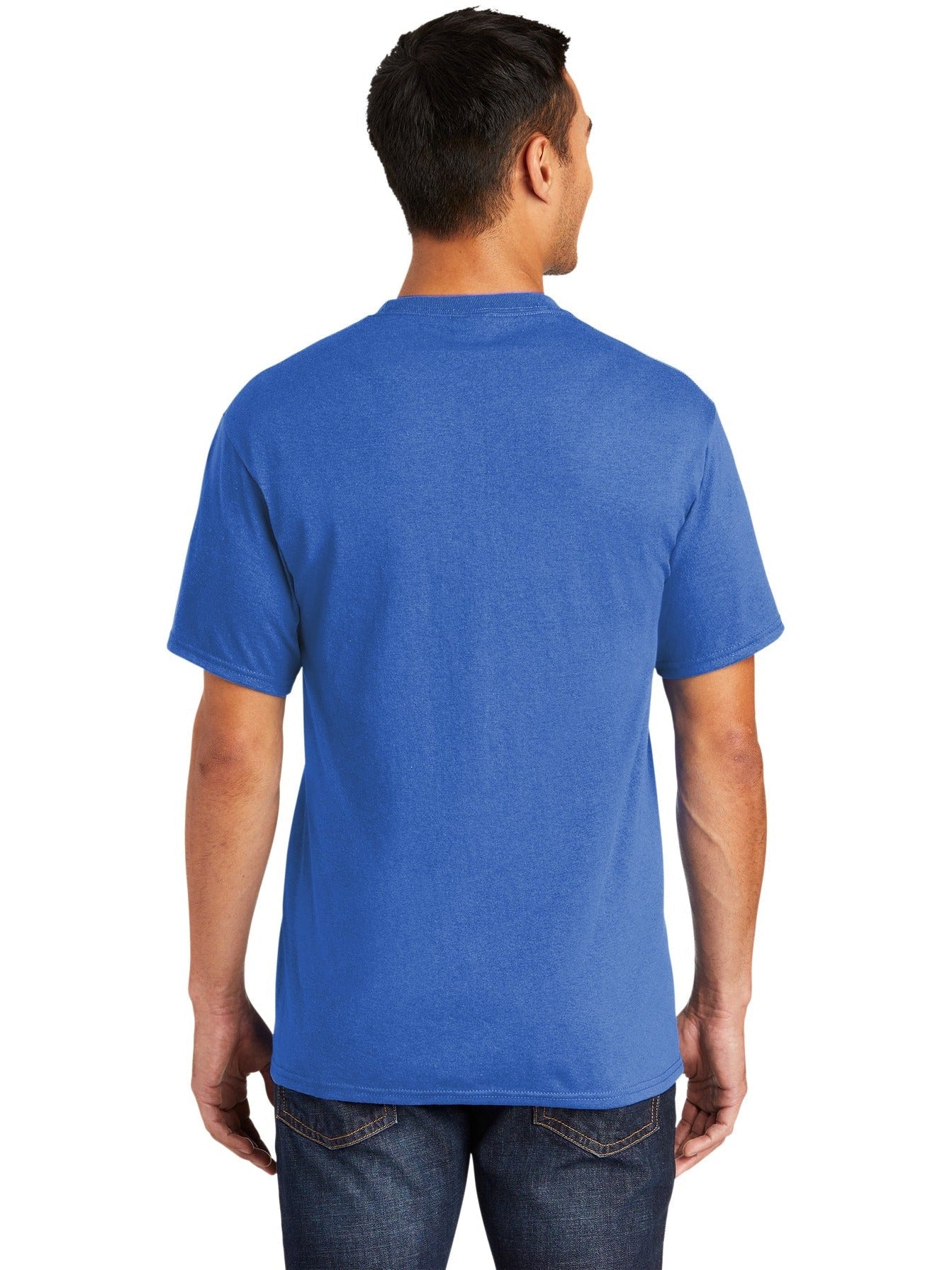 no-logo Port & Company Tall Core Blend Tee-Regular-Port & Company-Thread Logic