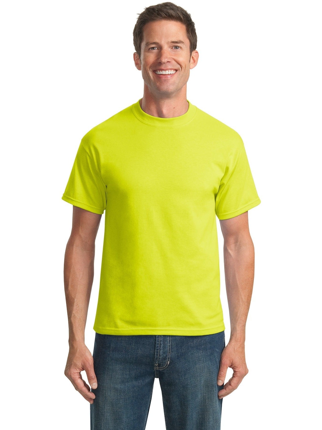 no-logo Port & Company Tall Core Blend Tee-Regular-Port & Company-Thread Logic
