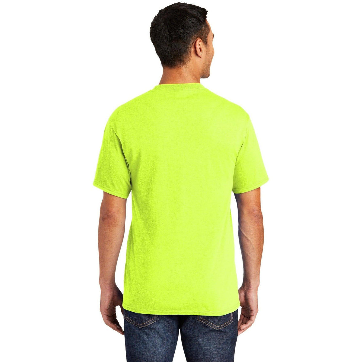 no-logo Port & Company Tall Core Blend Tee-Polos-Port & Company-Thread Logic