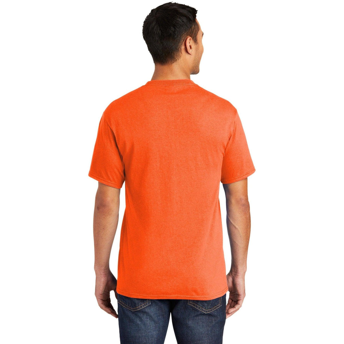 no-logo Port & Company Tall Core Blend Tee-Polos-Port & Company-Thread Logic