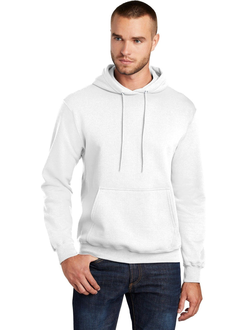 no-logo Port & Company Tall Core Fleece Pullover Hooded Sweatshirt-Regular-Port & Company-Thread Logic