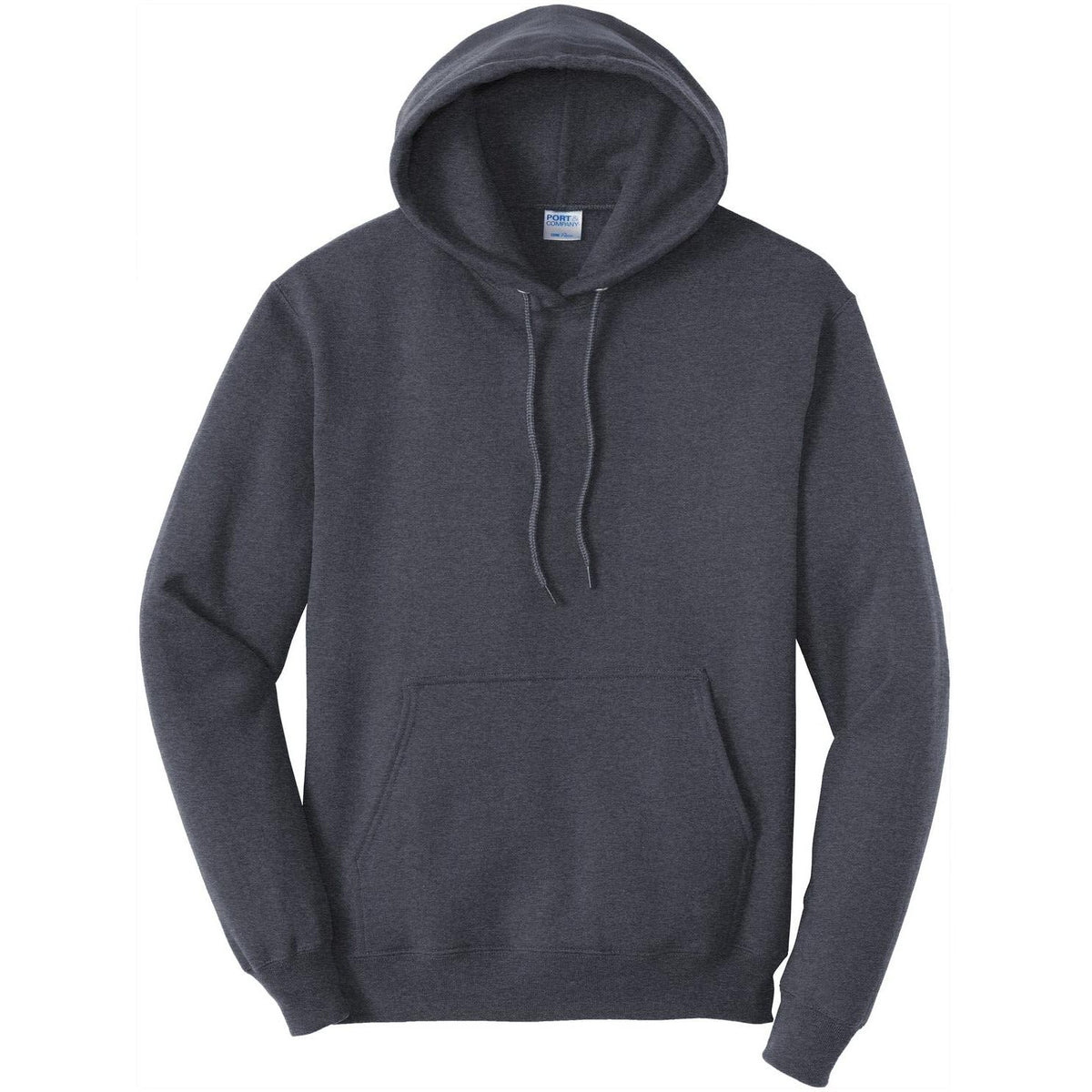 no-logo Port & Company Tall Core Fleece Pullover Hooded Sweatshirt