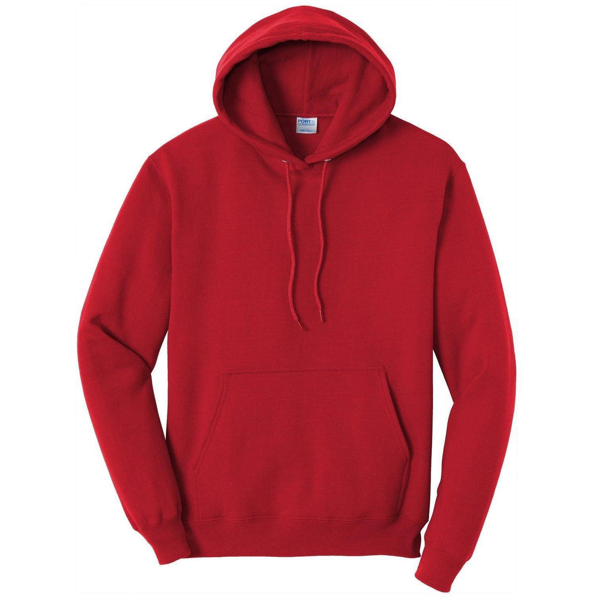 no-logo Port & Company Tall Core Fleece Pullover Hooded Sweatshirt
