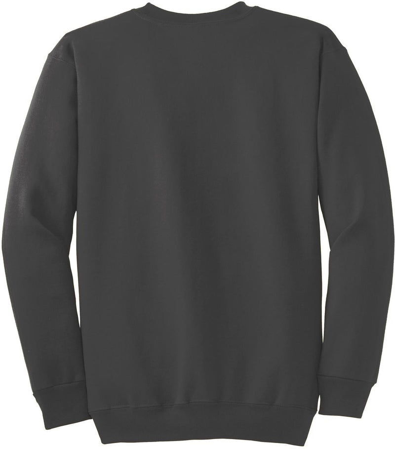 no-logo Port & Company Tall Essential Fleece Crewneck Sweatshirt-Regular-Port & Company-Thread Logic