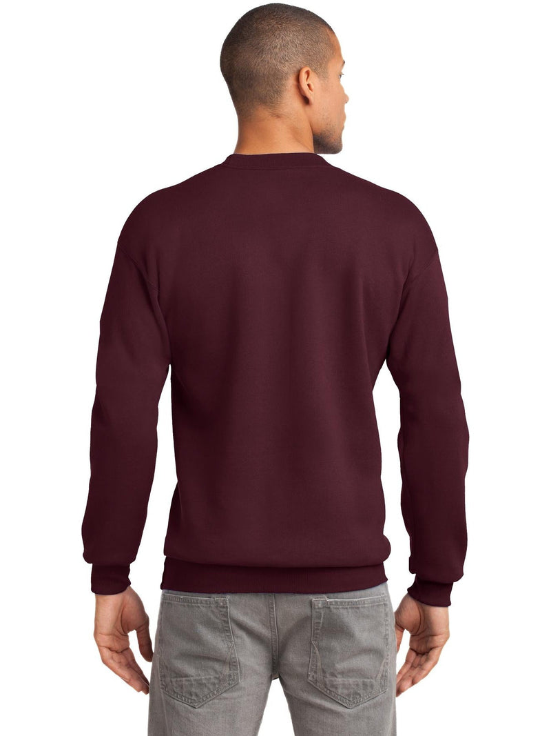 no-logo Port & Company Tall Essential Fleece Crewneck Sweatshirt-Regular-Port & Company-Thread Logic