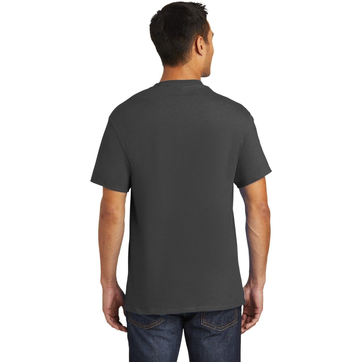 no-logo Port & Company Tall Essential Pocket Tee-Regular-Port & Company-Thread Logic