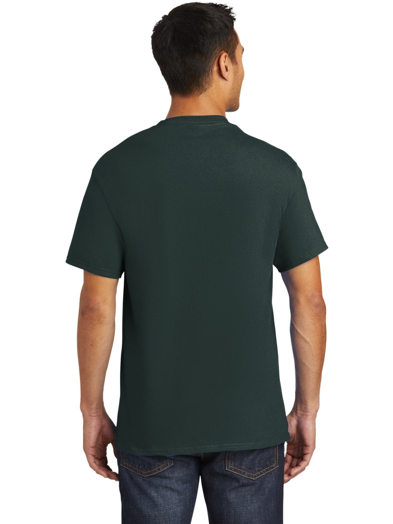 no-logo Port & Company Tall Essential Pocket Tee-Regular-Port & Company-Thread Logic