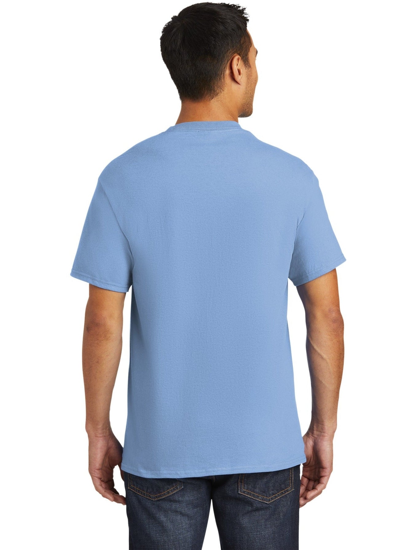 no-logo Port & Company Tall Essential Pocket Tee-Regular-Port & Company-Thread Logic